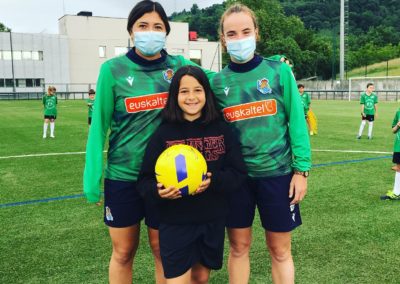 Ane Etxeberria, Kiana Palacios