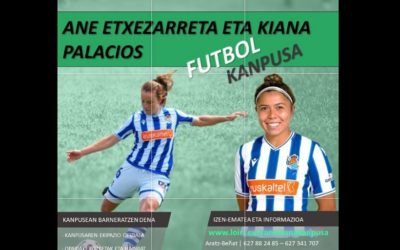 Ane Etxezarreta y Kiana Palacios