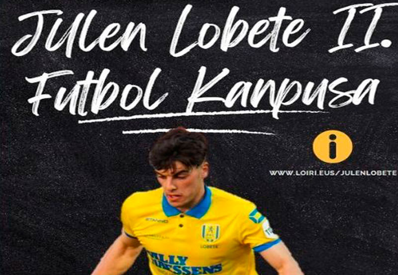 Julen Lobelete - futbol kanpusa Julen Lobelete - futbol kanpusa