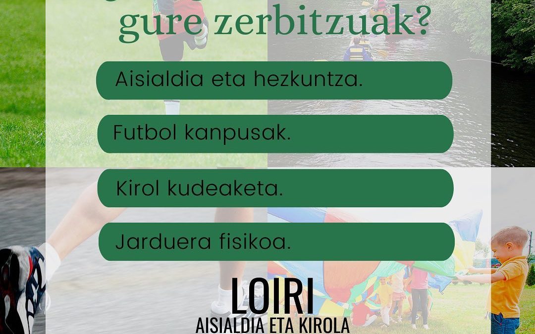 Ezagutzen dituzu gure zerbitzuak?